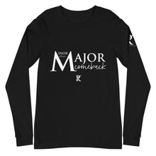 Load image into Gallery viewer, MINOR Setback / MAJOR Comeback - Unisex Long Sleeve Tee