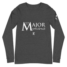 Load image into Gallery viewer, MINOR Setback / MAJOR Comeback - Unisex Long Sleeve Tee