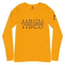 Load image into Gallery viewer, HATED BY CHRONIC UNDERACHIEVERS - Unisex Long Sleeve Tee