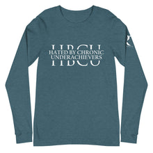 Load image into Gallery viewer, HATED BY CHRONIC UNDERACHIEVERS - Unisex Long Sleeve Tee