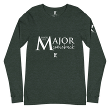 Load image into Gallery viewer, MINOR Setback / MAJOR Comeback - Unisex Long Sleeve Tee
