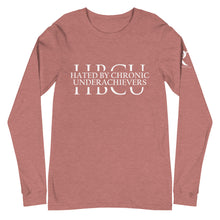 Load image into Gallery viewer, HATED BY CHRONIC UNDERACHIEVERS - Unisex Long Sleeve Tee