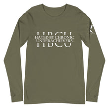 Load image into Gallery viewer, HATED BY CHRONIC UNDERACHIEVERS - Unisex Long Sleeve Tee