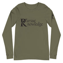 Load image into Gallery viewer, Pursue Knowledge - Unisex Long Sleeve Tee
