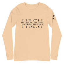 Load image into Gallery viewer, HATED BY CHRONIC UNDERACHIEVERS - Unisex Long Sleeve Tee