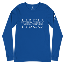Load image into Gallery viewer, HATED BY CHRONIC UNDERACHIEVERS - Unisex Long Sleeve Tee