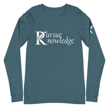 Load image into Gallery viewer, Pursue Knowledge - Unisex Long Sleeve Tee
