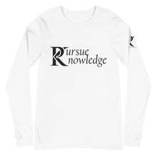 Load image into Gallery viewer, Pursue Knowledge - Unisex Long Sleeve Tee
