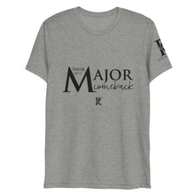 Load image into Gallery viewer, MINOR Setback / MAJOR Comeback  - Athletic Fit / Unisex  T-shirt
